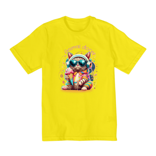 Nome do produto CAMISETA QUALITY INFANTIL CAT, ANIMAL DOCE-2 A 8 ANOS