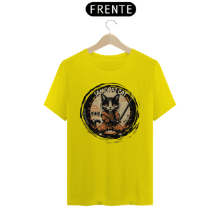 Nome do produto CAMISETA T-SHIRT QUALITY, SAMURAI CAT