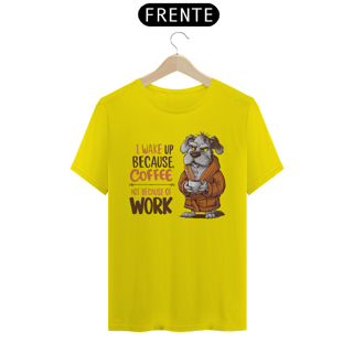 Nome do produto CAMISETA T-SHIRT CLASSIC, DOG COFFEE
