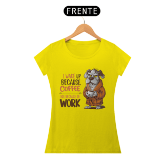 Nome do produto CAMISETA BABY LONG QUALITY, DOG COFFEE