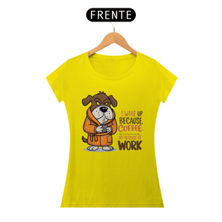 Nome do produto CAMISETA BABY LONG QUALITY, DOG COFFEE