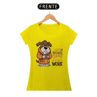 Nome do produto CAMISETA BABY LONG CLASSIC, DOG COFFEE