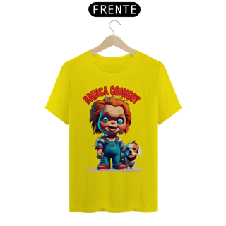 Nome do produto CAMISETA T-SHIRT CLASSIC DOG, LINHA FILME CHUCKY BRINCA COMIGO