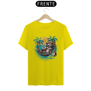 Nome do produto CAMISETA T-SHIRT QUALITY, BICHO PREGUIÇA