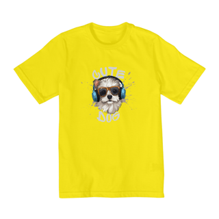 Nome do produto CAMISEYA QUALITY INFANTIL, CUTE DOG-10A 14 ANOS