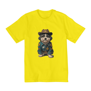 Nome do produto CAMISETA QUALITY INFANTIL DOG-10 A 14 ANOS
