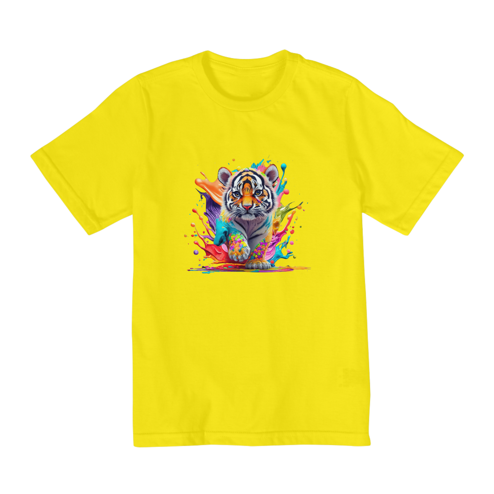 CAMISETA QUALITY INFANTIL TIGER-2 A 8 ANOS