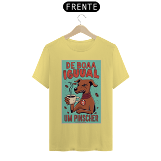 Nome do produto CAMISETA T-SHIRT ESTONADA, DOG DE BOA IGUAL UM PINSCHER 