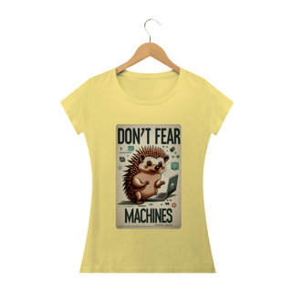Nome do produto CAMISETA BABY LONG ESTONADA, HEDGEHOG DON'T FEAR MARCHINES