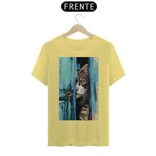Nome do produto CAMISETA T-SHIRT ESTONADA, MYSTERIOUS CAT
