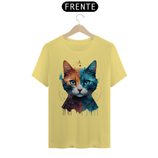 Nome do produto CAMISETA T-SHIRT ESTONADA, COLORFUL CAT