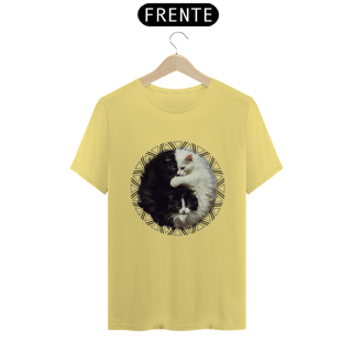 Nome do produto CAMISETA T-SHIRT ESTONADA, CAT YIN YANG