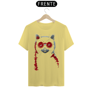 Nome do produto CAMISETA T-SHIRT ESTONADA, CAT TRAÇOS