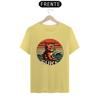 Nome do produto CAMISETA T-SHIRT ESTONADA, CAT SURF