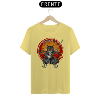 Nome do produto CAMISETA T-SHIRT ESTONADA, SAMURAI CAT