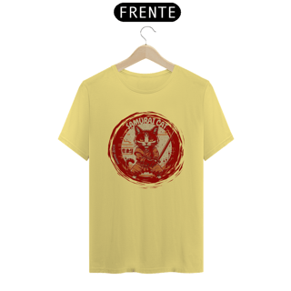 Nome do produto CAMISETA T-SHIRT ESTONADA, SAMURAI CAT
