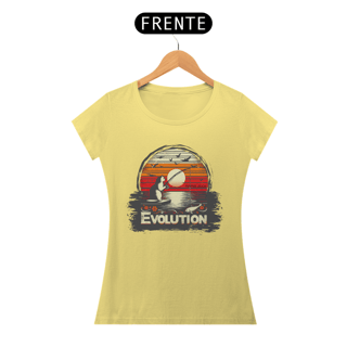 Nome do produto CAMISETA BABY LONG ESTONADA, CAT EVOLUTION