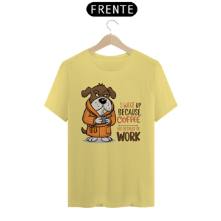 Nome do produto CAMISETA T-SHIRT ESTONADA, DOG COFFEE