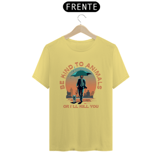 Nome do produto CAMISETA T-SHIRT ESTONADA DOG, LINHA FILME JOHN WICK BE KIND TO ANIMALS