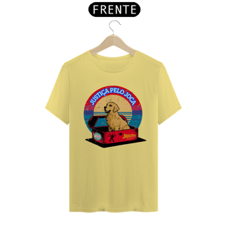 Nome do produto CAMISETA T-SHIRT ESTONADA JUSTIÇA PELO JOCA