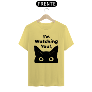 Nome do produto CAMISETA T-SHIRT, CAT I`M WATCHING YOU
