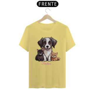 Nome do produto CAMISETA T-SHIRT ESTONADA CAT, DOG BROTHERS