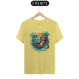 Nome do produto CAMISETA T-SHIRT ESTONADA, BICHO PREGUIÇA