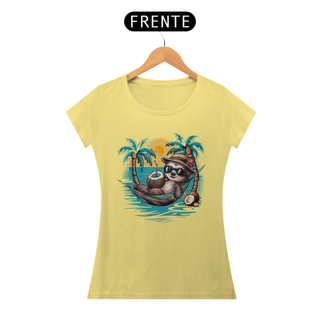 Nome do produto CAMISETA T-SHIRT ESTONADA, BICHO PREGUIÇA 