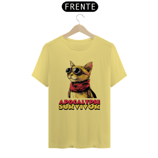 Nome do produto CAMISETA T-SHIRT ESTONADA, CAT APOCALYPSE