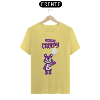 Nome do produto CAMSIETA T-SHIRT ESTONADA, LINHA PSYCHO CUTE BUT CREEPY