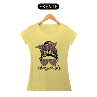 Nome do produto CAMISETA BABY LONG ESTONADA, PET DOG MOM