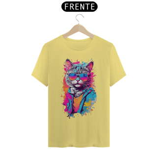 Nome do produto CAMISETA T-SHIRT ESTONADA, CAT FASHION