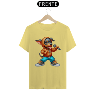 Nome do produto CAMISETA T-SHIRT ESTONADA, DOG PINSCHER STYLISH