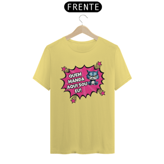 Nome do produto CAMISETA T-SHIRT ESTONADA, COMICS CAT FRASES
