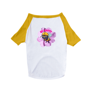 Nome do produto CAMISA PET DOG, BE HAPPY 