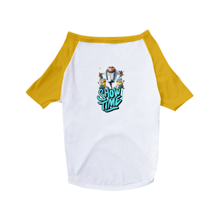 Nome do produto CAMISA PET DOG, MEU MALVADO FAVORITO SHOW TIME
