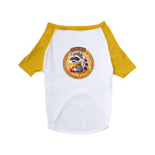 Nome do produto CAMISA PET DOG, RACOON