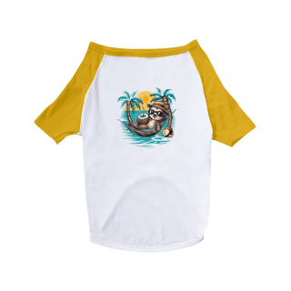 Nome do produto CAMISA PET DOG, BICHO PREGUIÇA