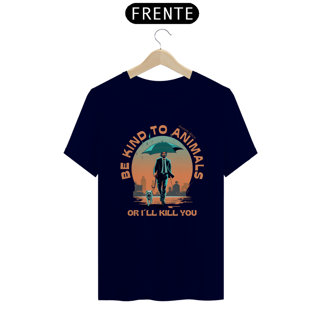 Nome do produto CAMISETA T-SHIRT QUALITY DOG, LINHA FILME JOHN WICK BE KIND TO ANIMALS