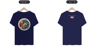 Nome do produto CAMISETA T-SHIRT CLASSIC F/V, AKITA INU SOL NASCENTE
