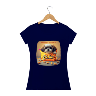 Nome do produto CAMISETA BABY LONG QUALITY, DOG CHEETOS IMPOSSIVEL  TER SO UM 