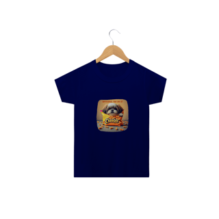 Nome do produto CAMISETA CLASSIC INFANTIL, DOG CHEETOS IMPOSSIVEL TER SO UM-2  A 14 ANOS