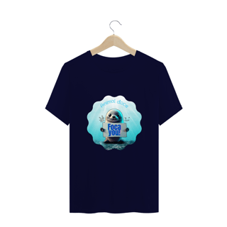 Nome do produto CAMISETA T-SHIRT  PLUS SIZE, FOCA YOU