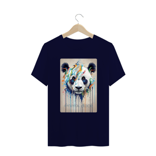 Nome do produto CAMISETA T-SHIRT PLUS SIZE, PANDA COLOR 
