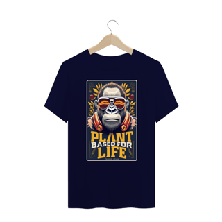 Nome do produto CAMISETA T-SHIRT  PLUS SIZE, PLANT BASED FOR LIFE 
