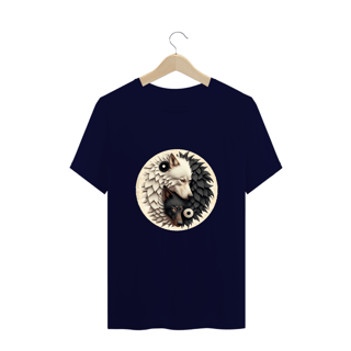 Nome do produto CAMISETA T-SHIRT PLUS SIZE, WOLF YIN YANG