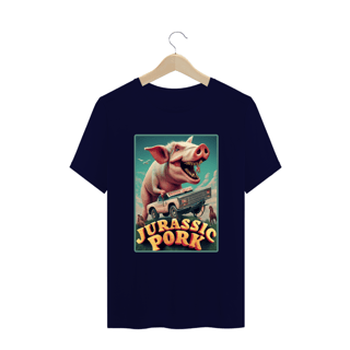 Nome do produto CAMISETA T-SHIRT PLUS SIZE, JURASSIC PORK
