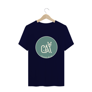 Nome do produto CAMISETA T-SHIRT PLUS SIZE, CAT LETRAS