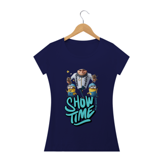 Nome do produto CAMISETA BABY LONG CLASSIC CAT, MEU MALVADO FAVORITO SHOW TIME