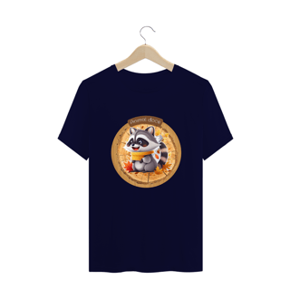 Nome do produto CAMISETA T-SHIRT PLUS SIZE, RACOON